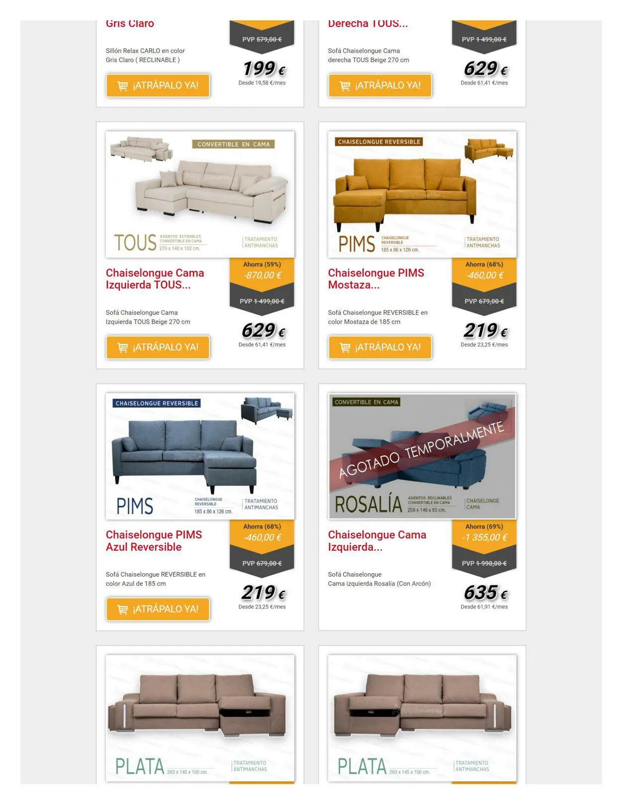 Catálogo de Atrapamuebles Oferta actual 26 de octubre al 8 de noviembre 2023 - Página 12