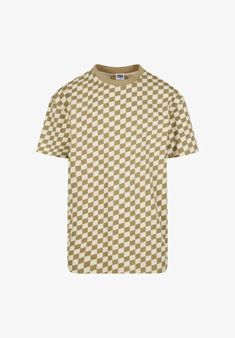 CHECK - Camiseta estampada - khakicheck