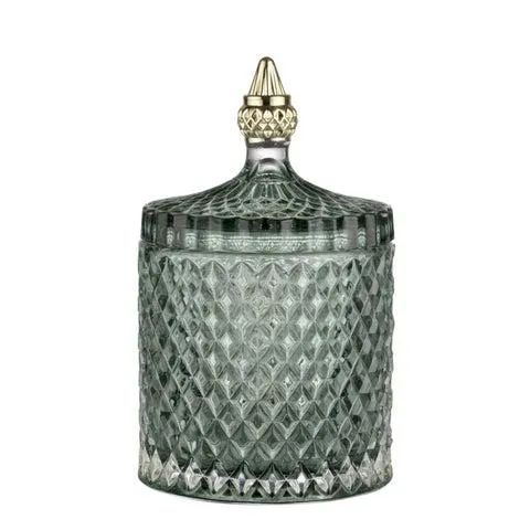 Miya jar granite green Ø10.5x17.5 cm