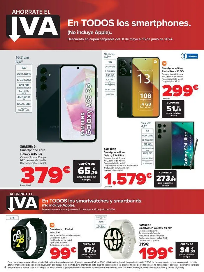 Catálogo de AHÓRRATE EL IVA 24 de mayo al 30 de mayo 2024 - Página 8