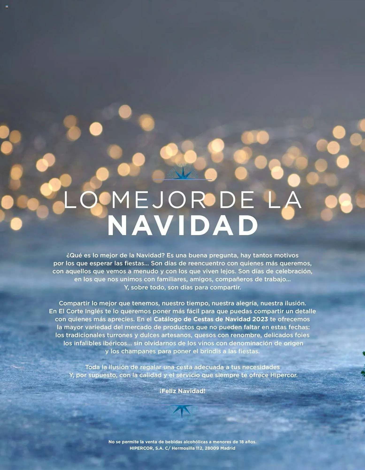 Catálogo de Folleto Hipercor 1 de noviembre al 5 de enero 2024 - Página 2