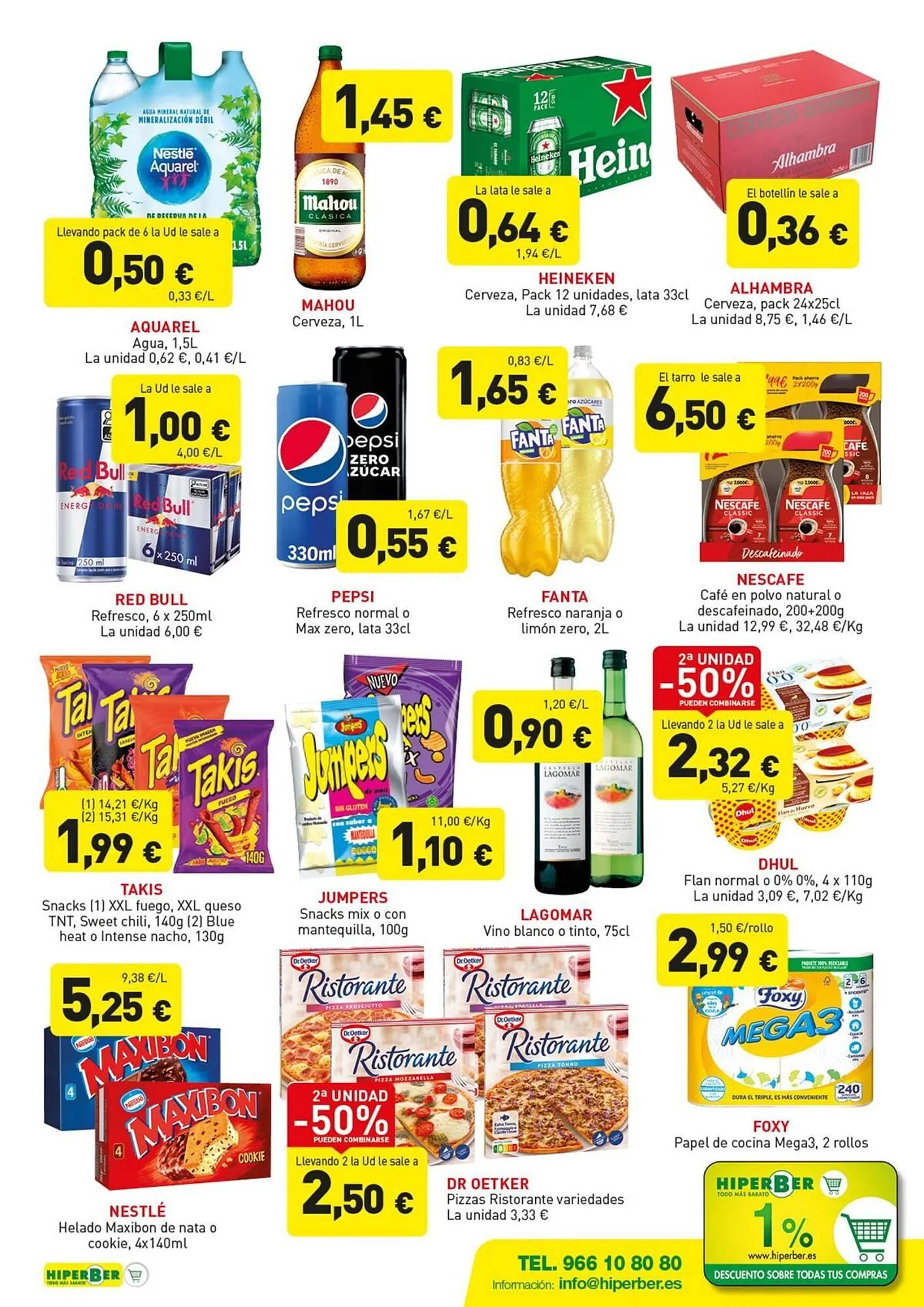 Catálogo de Folleto Hiperber 19 de junio al 9 de julio 2025 - Página 8