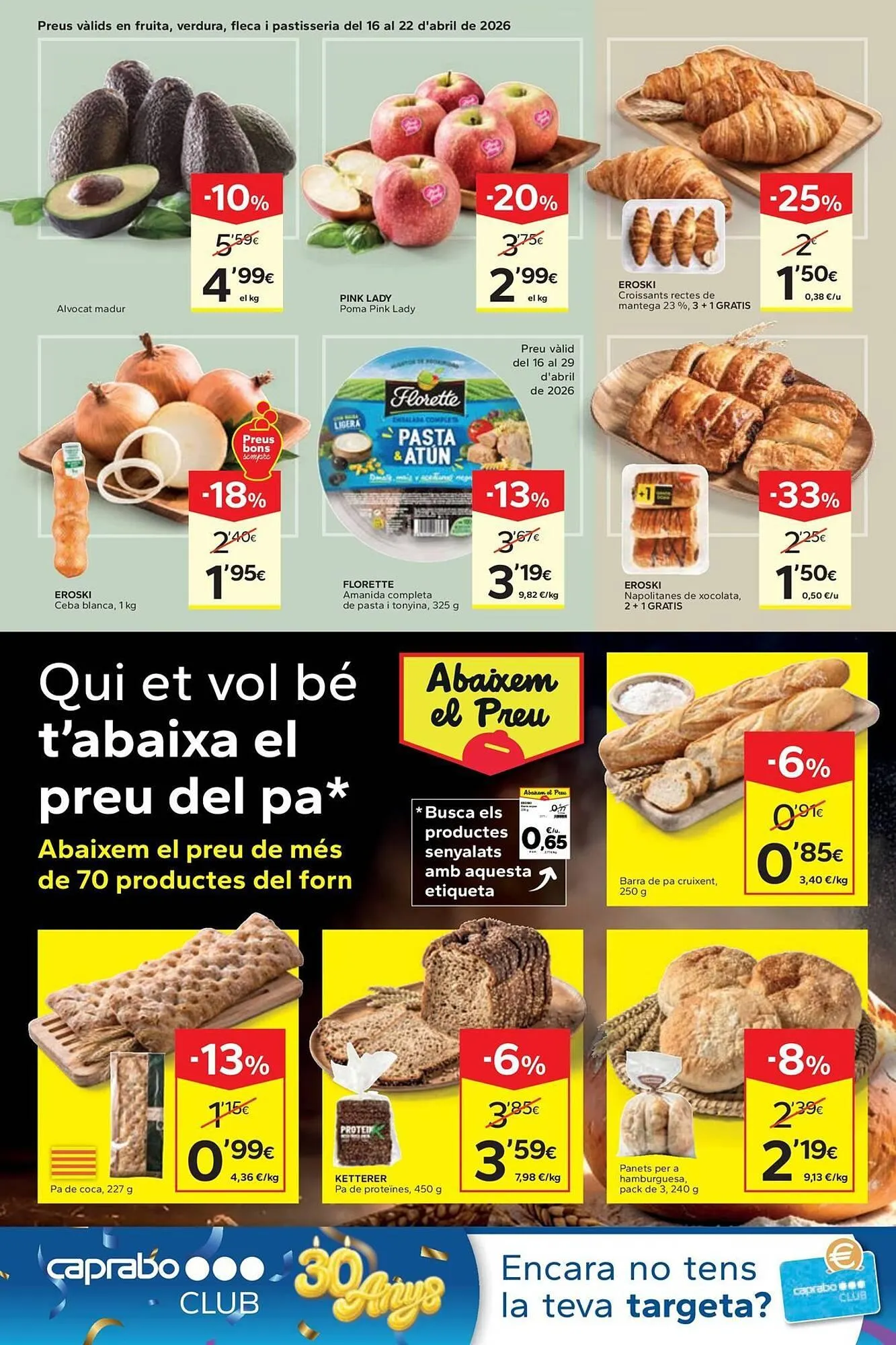 Catálogo de Catálogo Caprabo 16 de abril al 29 de abril 2026 - Página 4