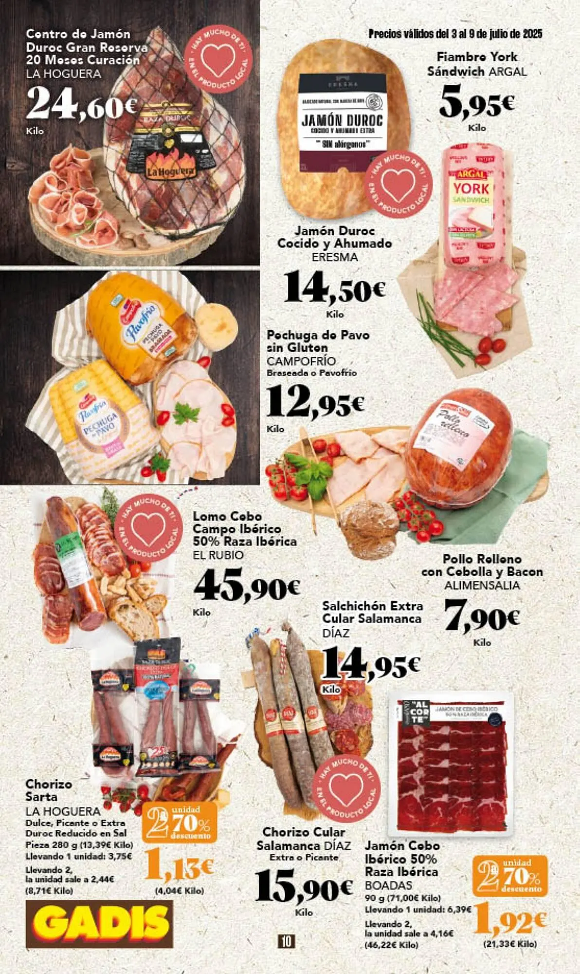 Catálogo de Folleto Gadis 3 de julio al 9 de julio 2025 - Página 10
