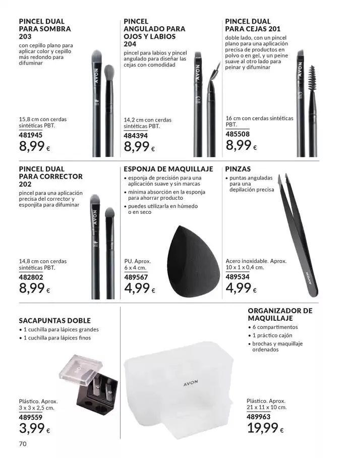 Catálogo de Catálogo AVON 3 de marzo al 31 de marzo 2025 - Página 70