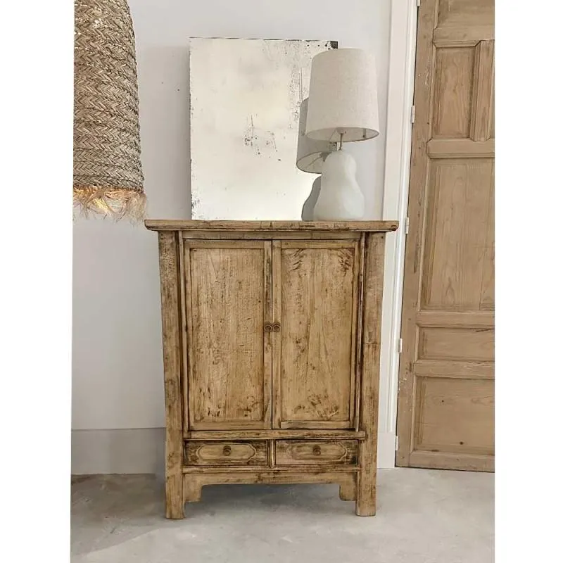 Antique two-door wardrobe, Palo Santo 124cm