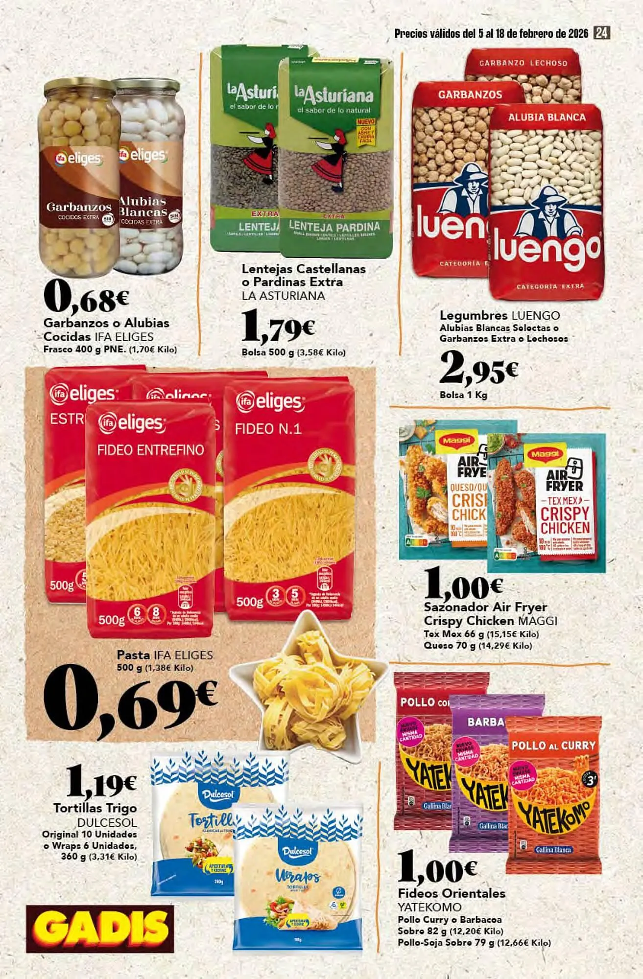 Catálogo de Folleto Gadis 5 de febrero al 18 de febrero 2026 - Página 24