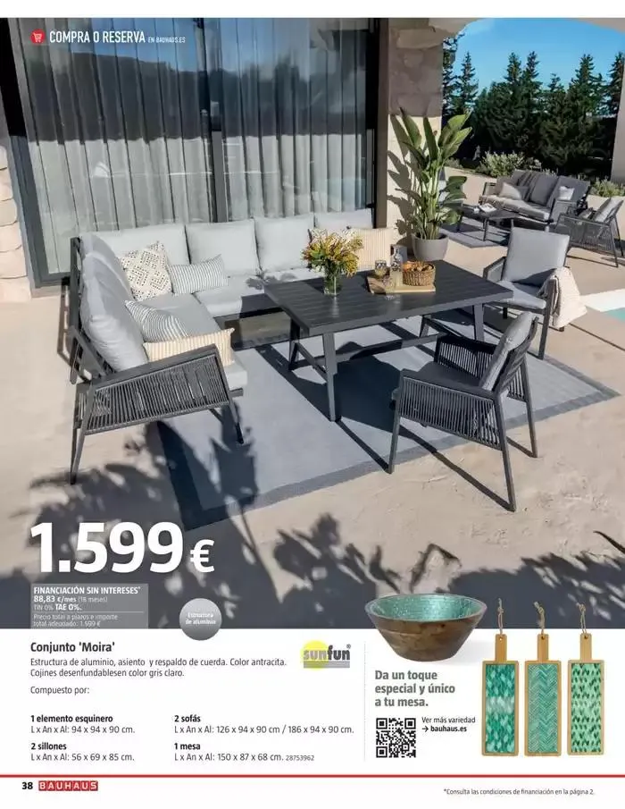 Catálogo de Bauhaus Verano 1 de junio al 31 de agosto 2025 - Página 38