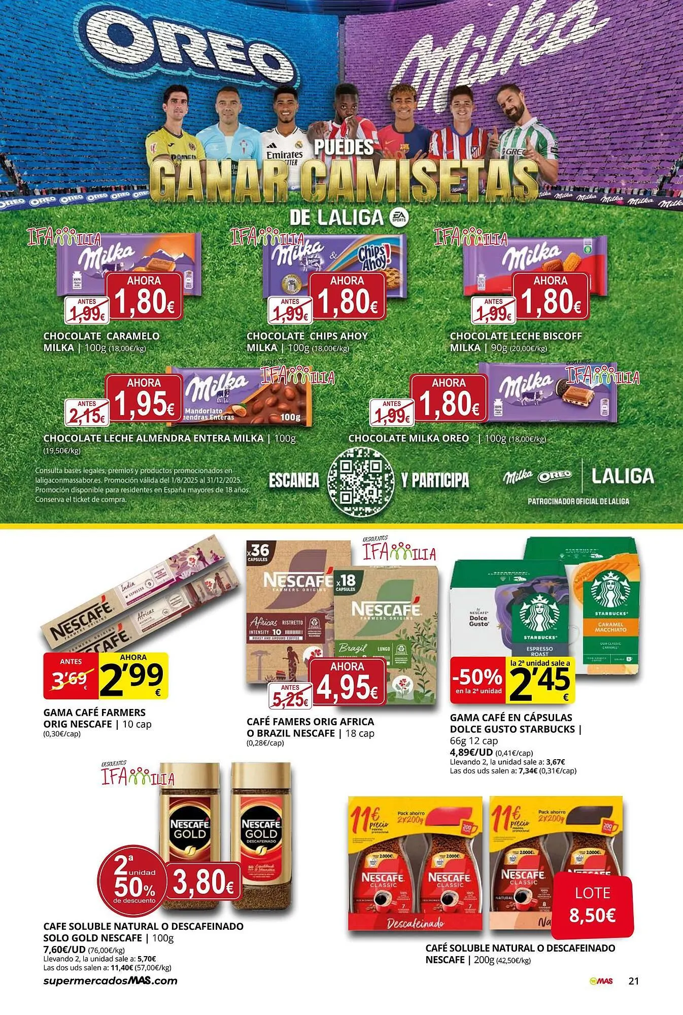 Catálogo de Folleto Supermercados MAS 29 de agosto al 30 de septiembre 2025 - Página 21