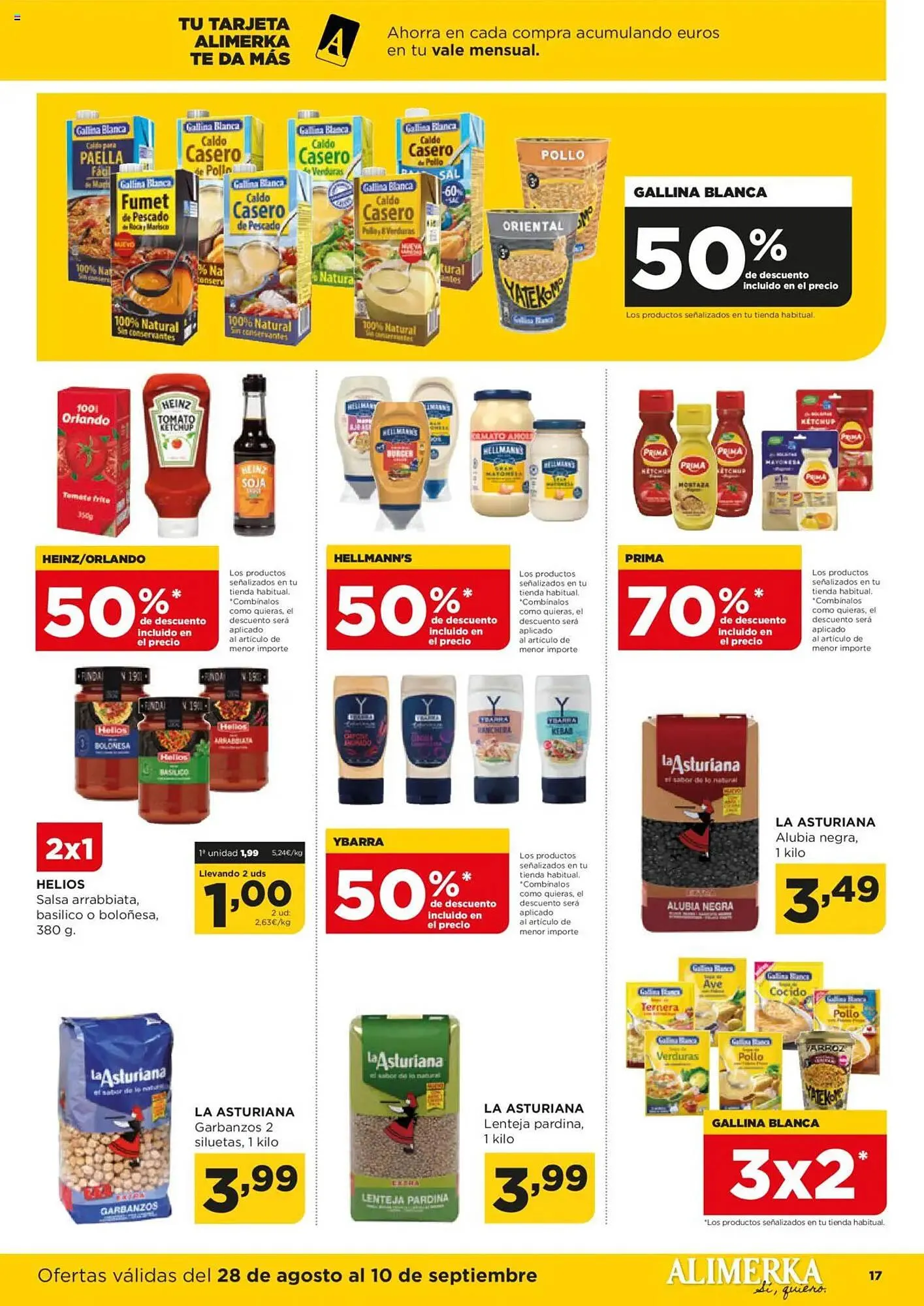 Catálogo de Folleto Alimerka 28 de agosto al 10 de septiembre 2025 - Página 19
