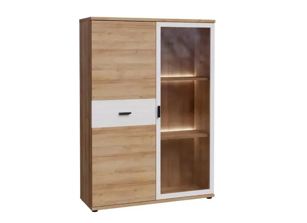 VITRINA BAJA CON LEDS HAROLD