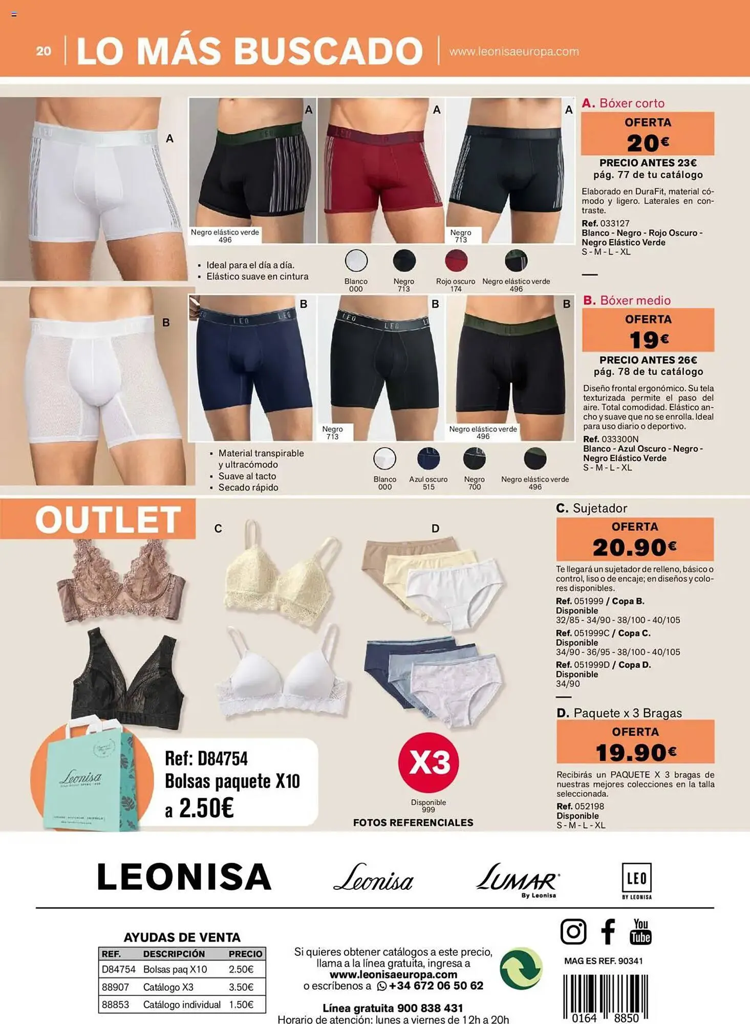 Catálogo de Folleto Leonisa 1 de agosto al 31 de agosto 2025 - Página 20