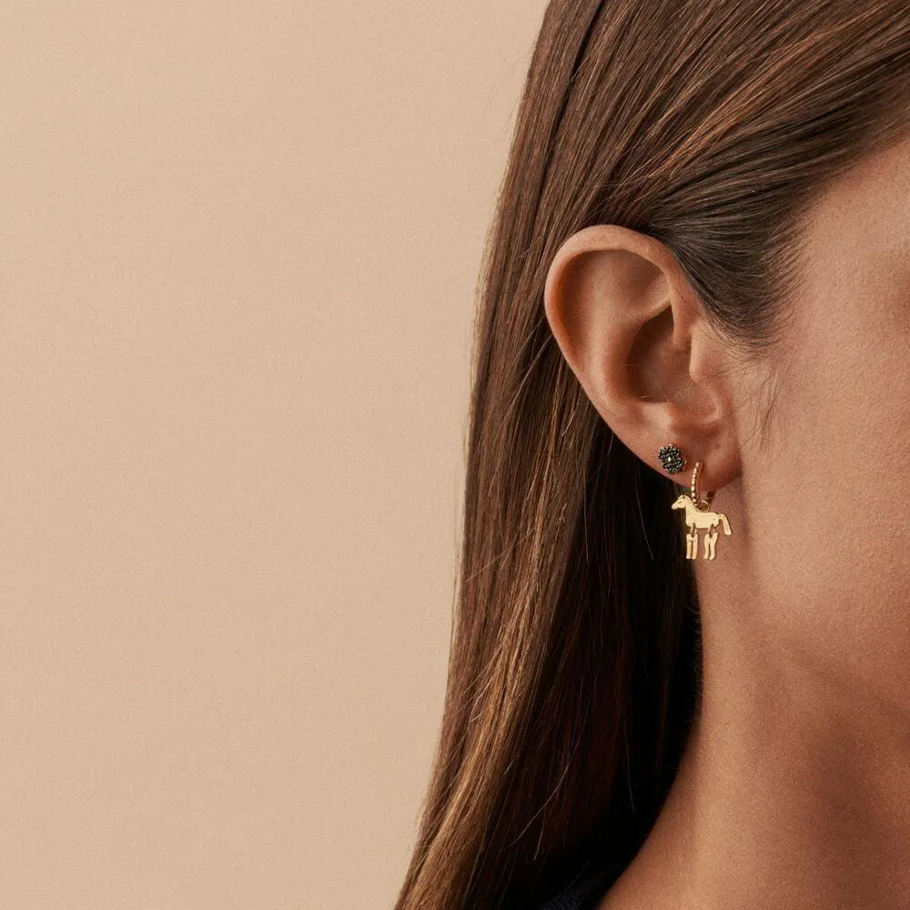 Piercing criolla MINI CABALLO - Dorado