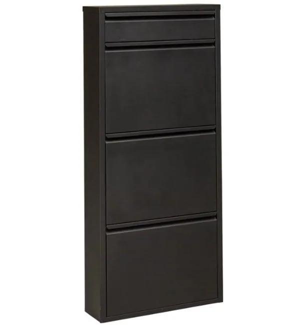 Shoe Container Caruso 3 Plus 1 Black (MO)