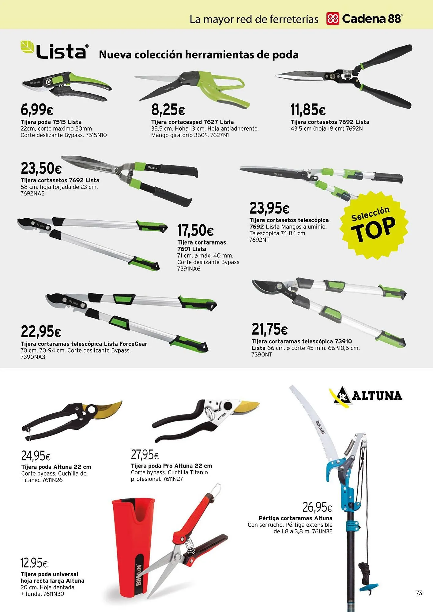 Catálogo de Folleto Cadena88 11 de marzo al 31 de agosto 2025 - Página 73