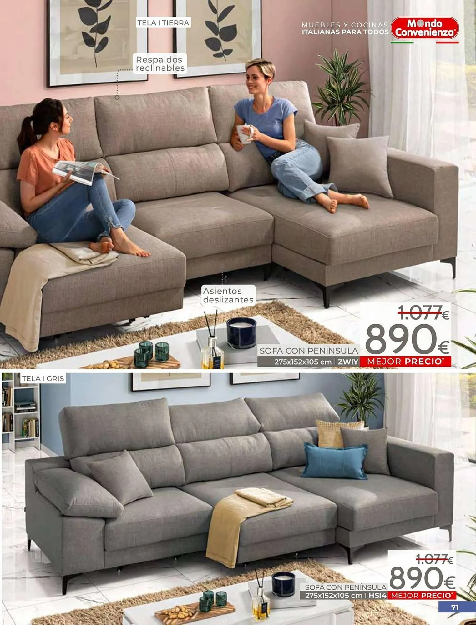 Catálogo de Catálogo Mondo Convenienza 2 de marzo al 31 de mayo 2026 - Página 73