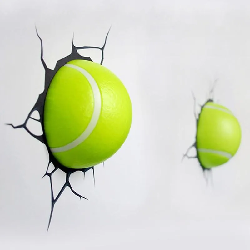 3D LIGHT FX LÁMPARA LED DECORATIVA 3D PELOTAS DE TENIS