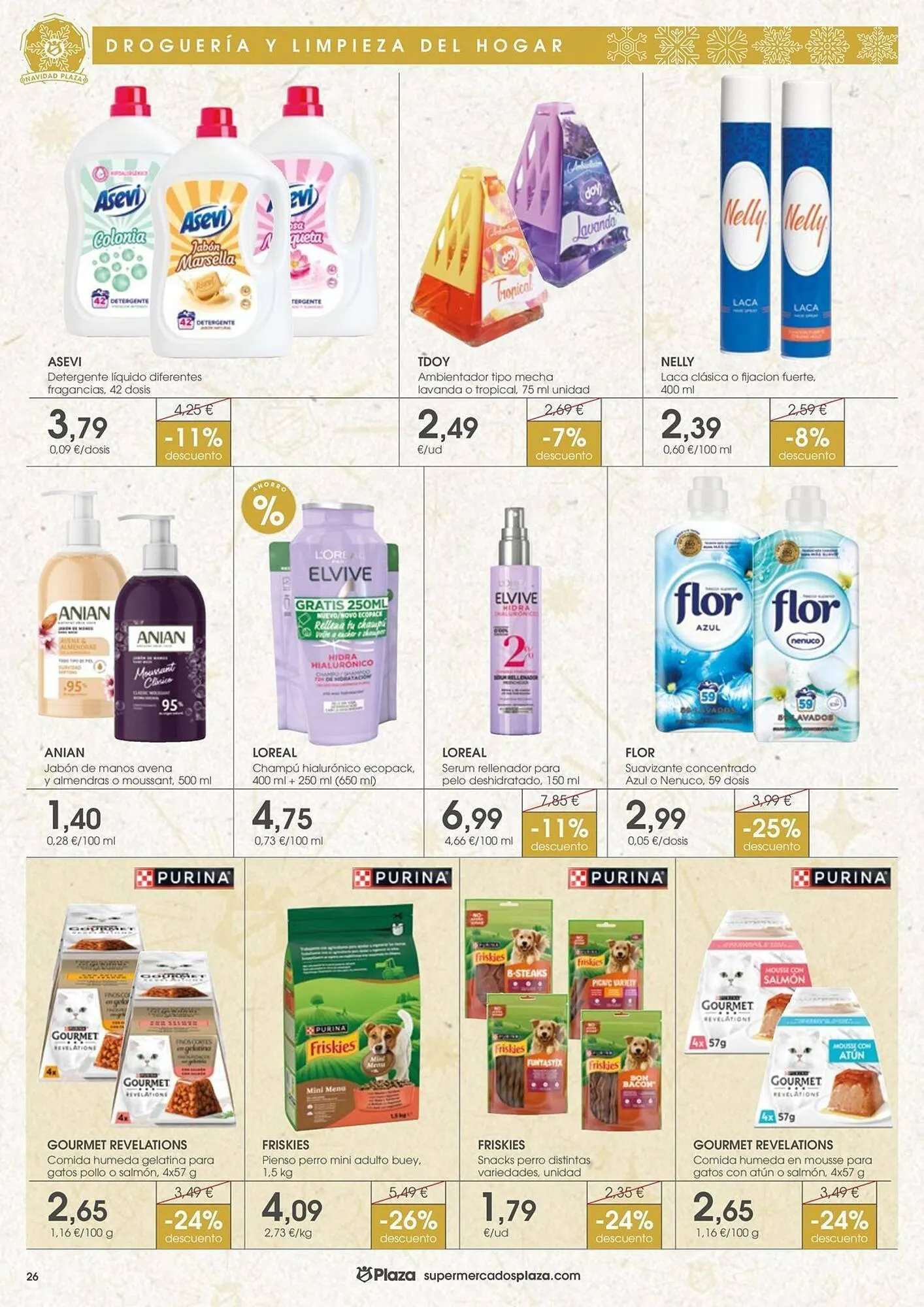 Catálogo de Folleto Supermercados Plaza 18 de diciembre al 7 de enero 2026 - Página 26