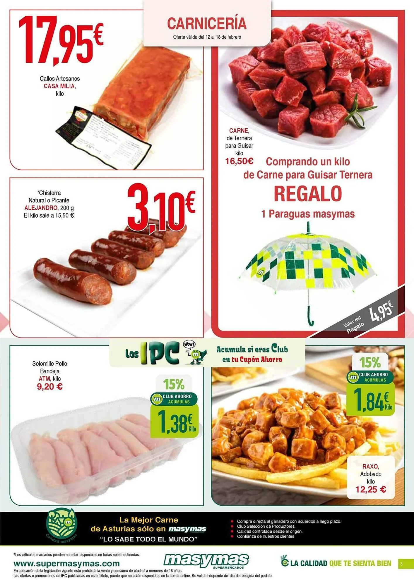 Catálogo de Folleto Masymas 12 de febrero al 11 de marzo 2026 - Página 3