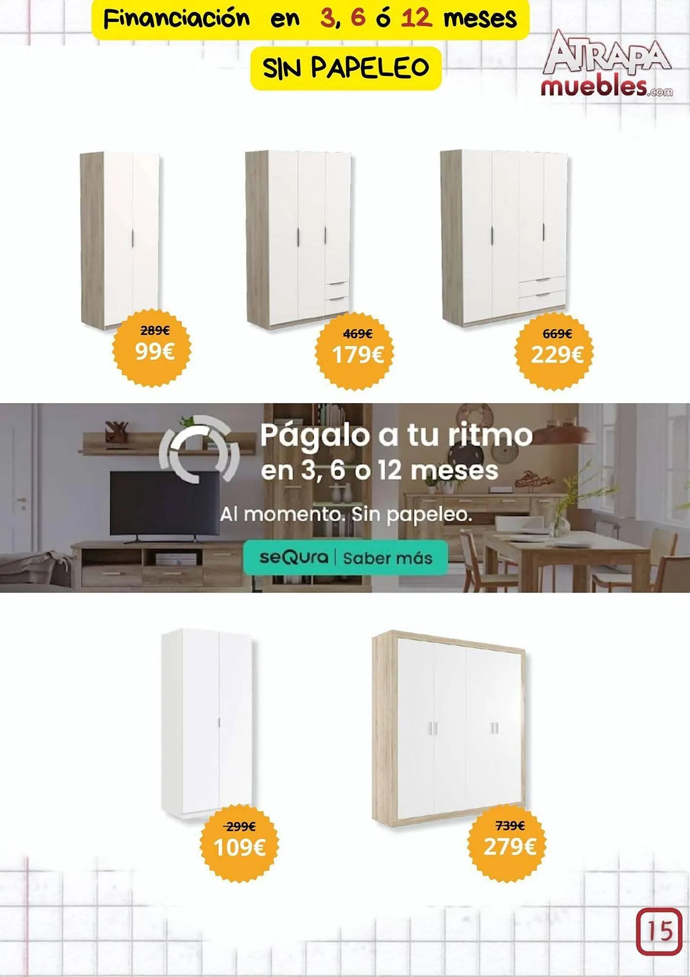 Catálogo de Folleto Atrapamuebles 25 de agosto al 14 de septiembre 2025 - Página 15