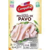 Pechuga de pavo CAMPOFRIO, bandeja 70 g
