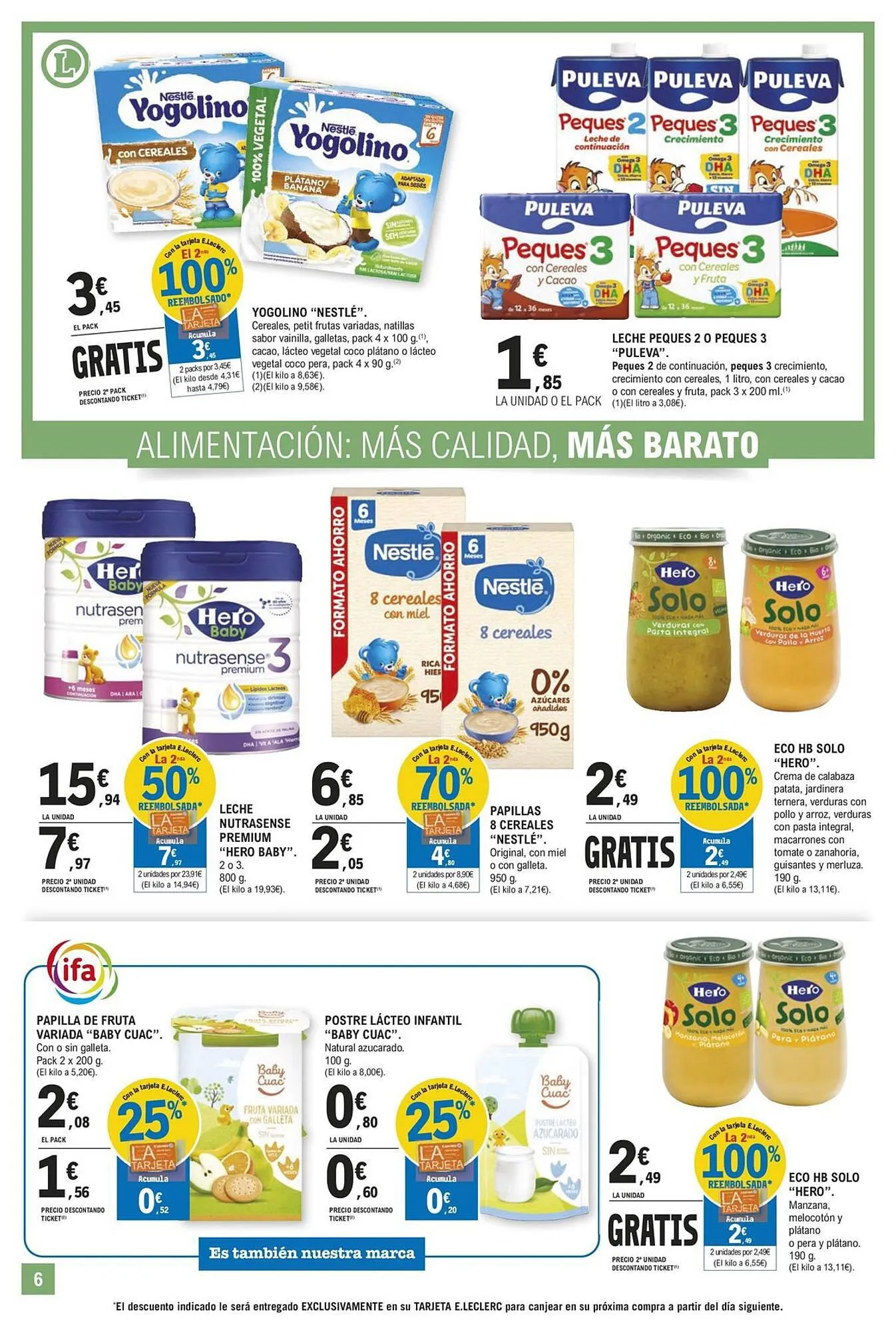 Catálogo de Folleto E.Leclerc 4 de enero al 14 de enero 2024 - Página 6