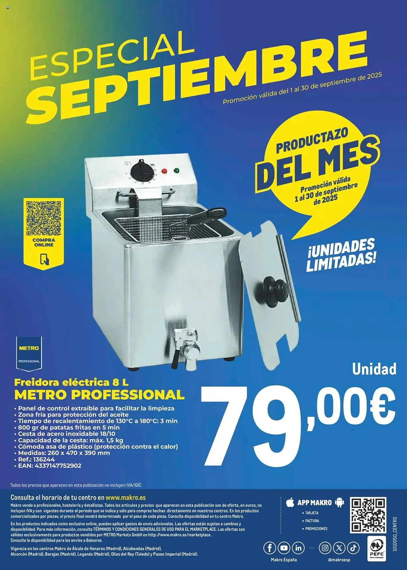 Catálogo de Folleto Makro 1 de septiembre al 5 de octubre 2025 - Página 48