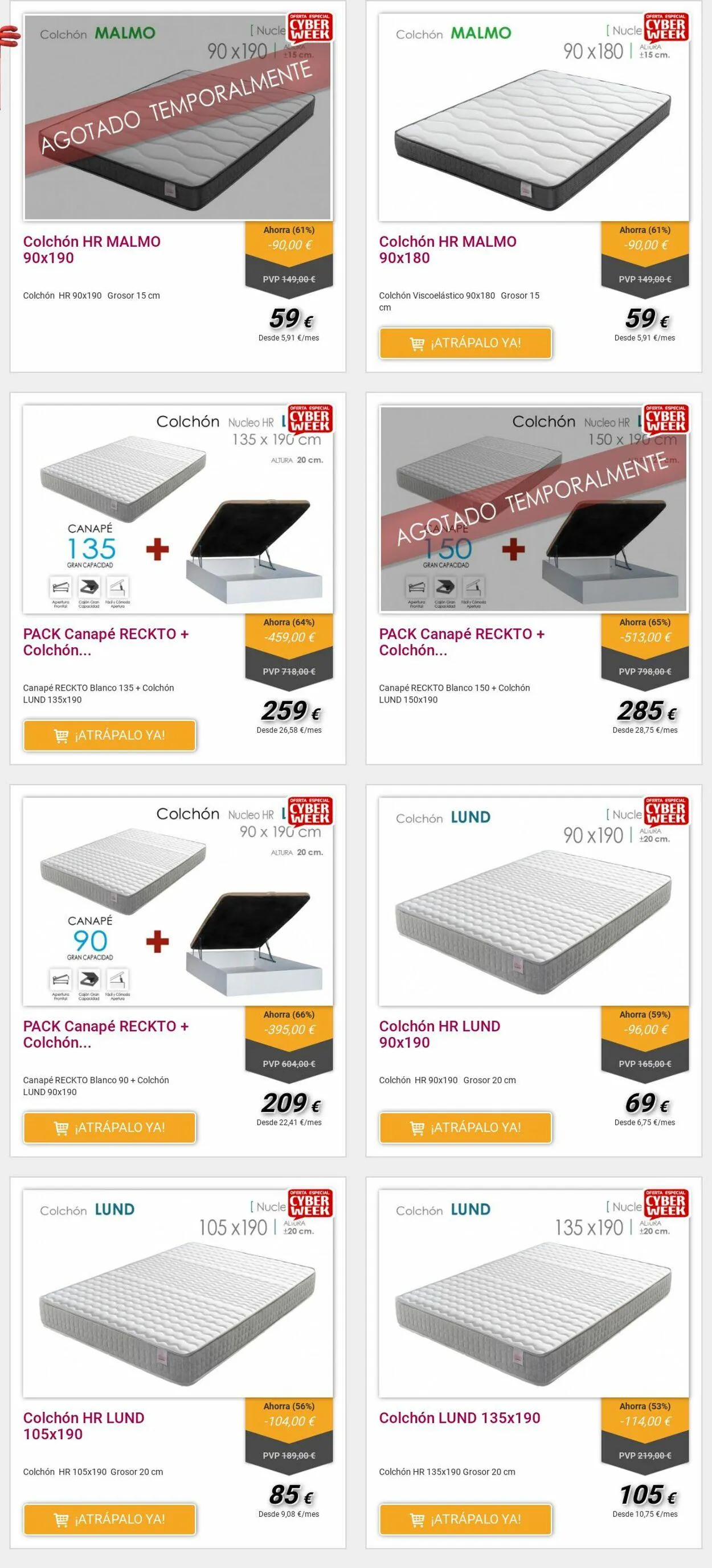 Catálogo de Atrapamuebles Oferta actual 1 de diciembre al 16 de diciembre 2023 - Página 8