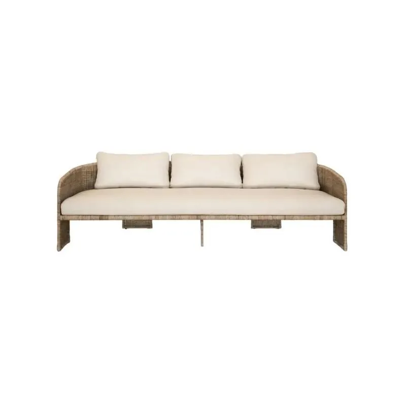 Outdoor rattan sofa, Delvina