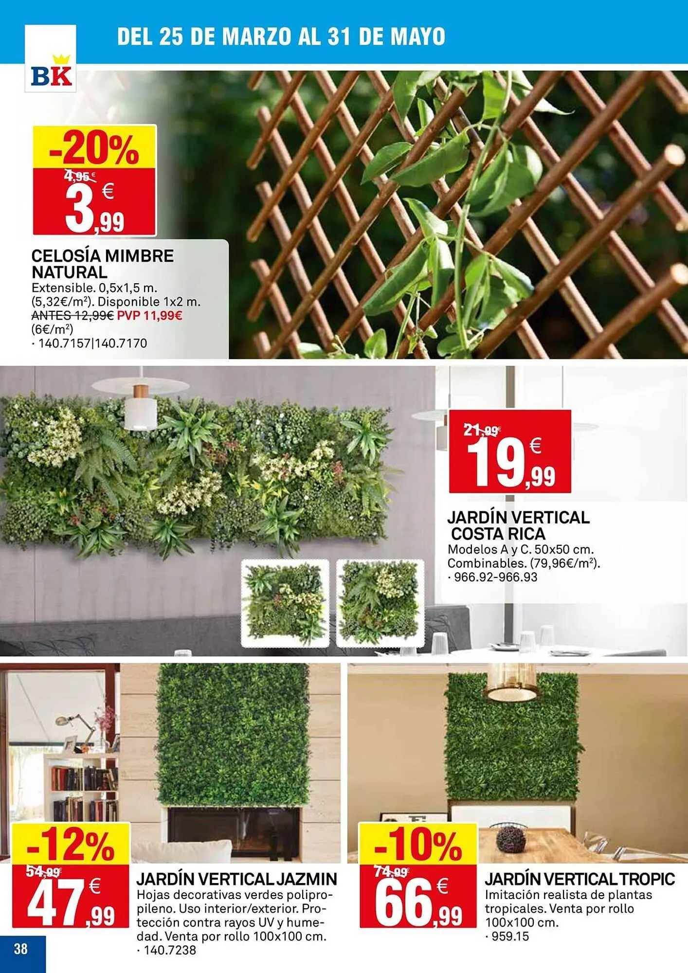 Catálogo de Catálogo Bricoking 25 de marzo al 31 de mayo 2026 - Página 38