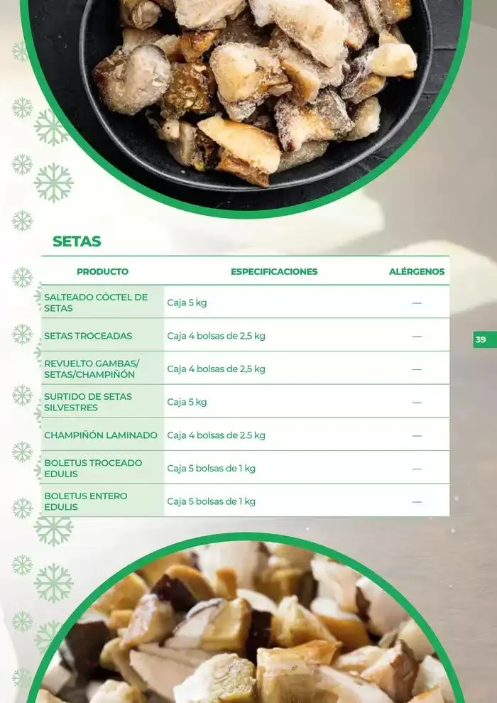 Catálogo de Catálogo de productos congelados 7 de octubre al 31 de diciembre 2024 - Página 39