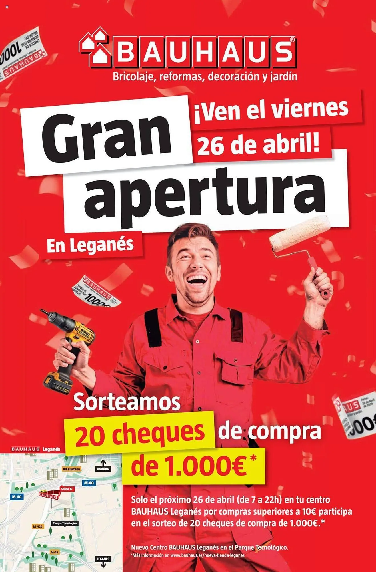 Catálogo de Folleto Bauhaus 26 de abril al 8 de mayo 2024 - Página 1