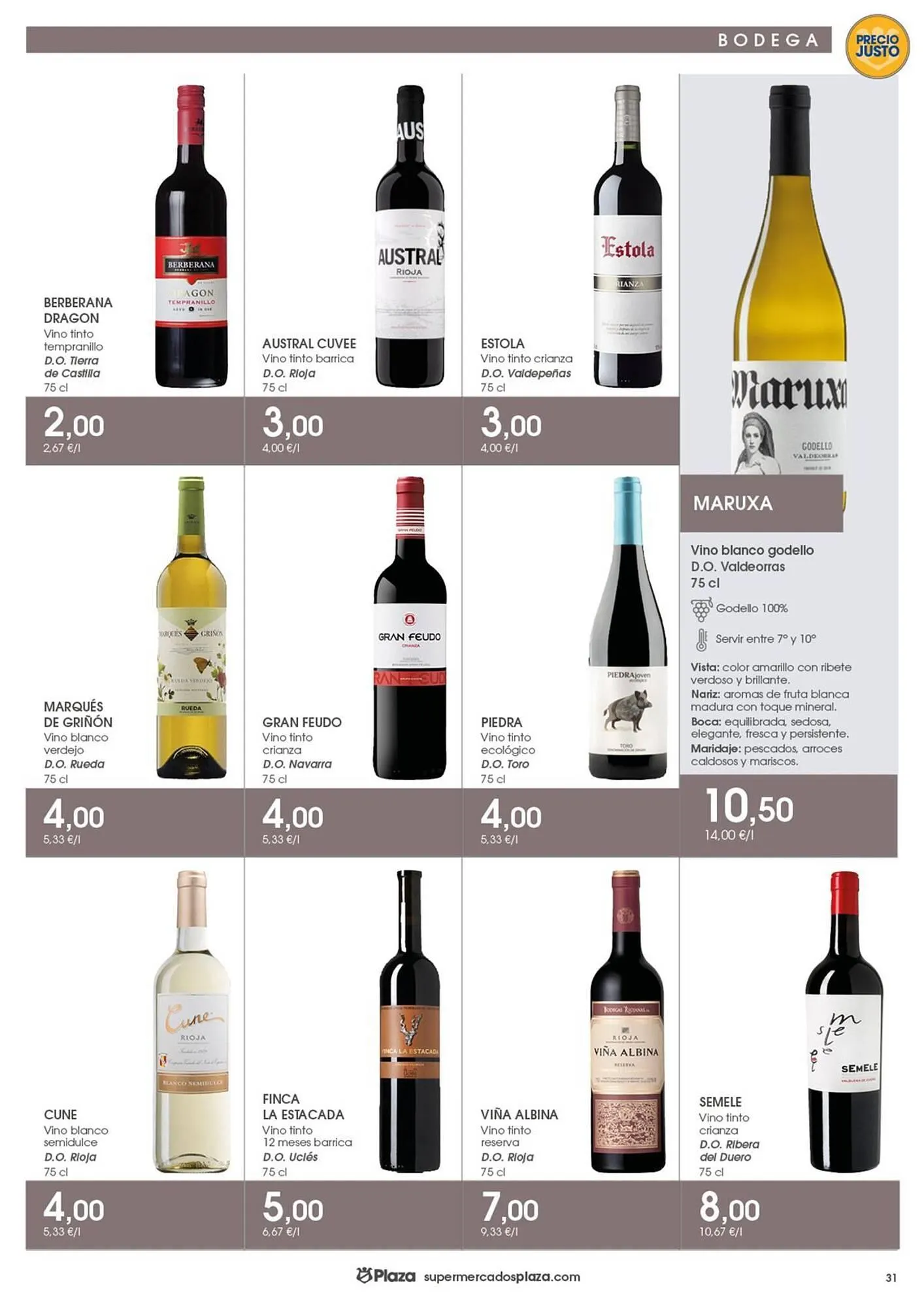 Catálogo de Folleto Supermercados Plaza 22 de enero al 4 de febrero 2026 - Página 31
