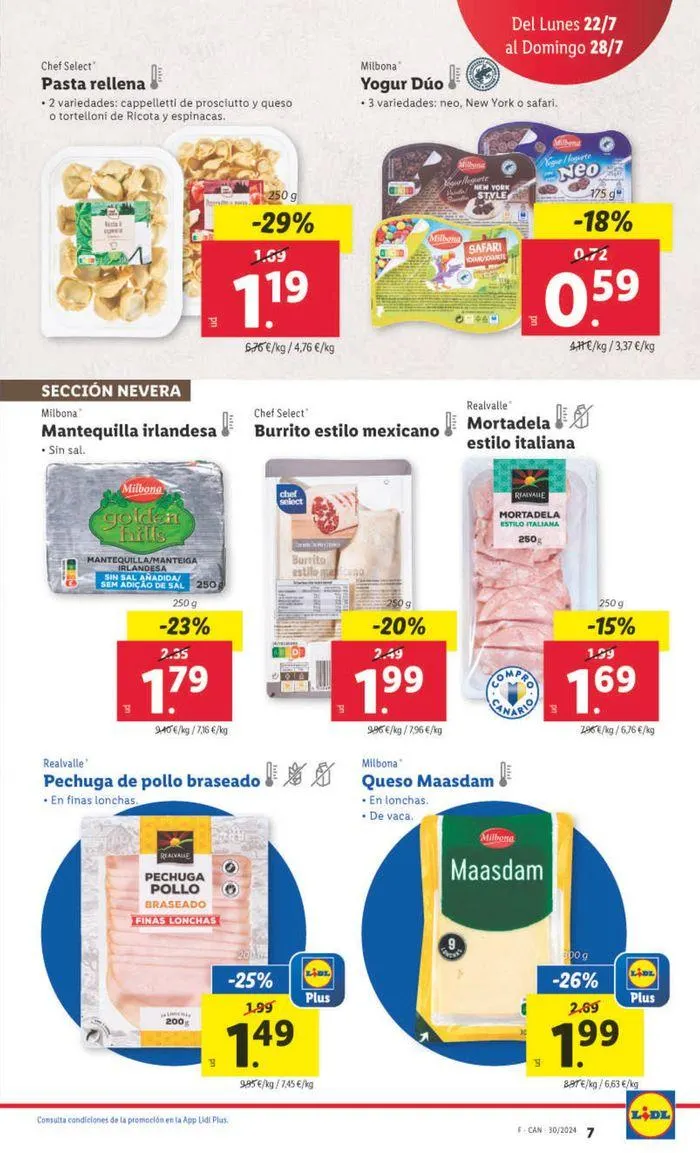 Catálogo de Precio nº1 22 de julio al 28 de julio 2024 - Página 7