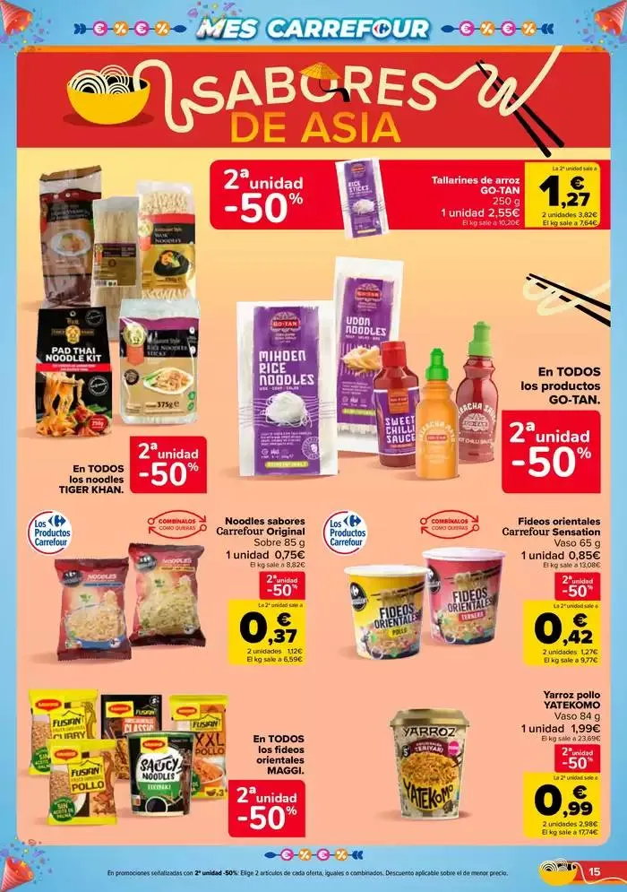 Catálogo de 50% QUE VUELVE + 2ªUD. AL -50% 13 de mayo al 26 de mayo 2025 - Página 15