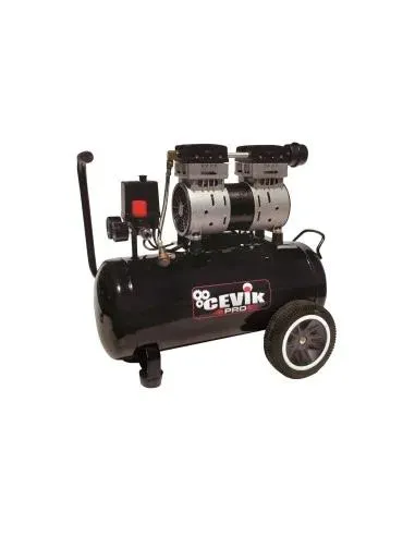 Compresor Silencioso 24L.1.5HP Cevik PRO CA-PRO24SILENC