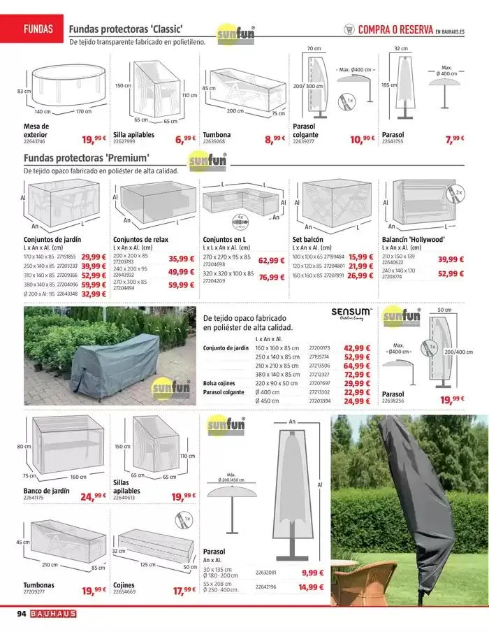 Catálogo de VERANO. Jardín, terraza, balcón.  26 de marzo al 20 de abril 2025 - Página 94
