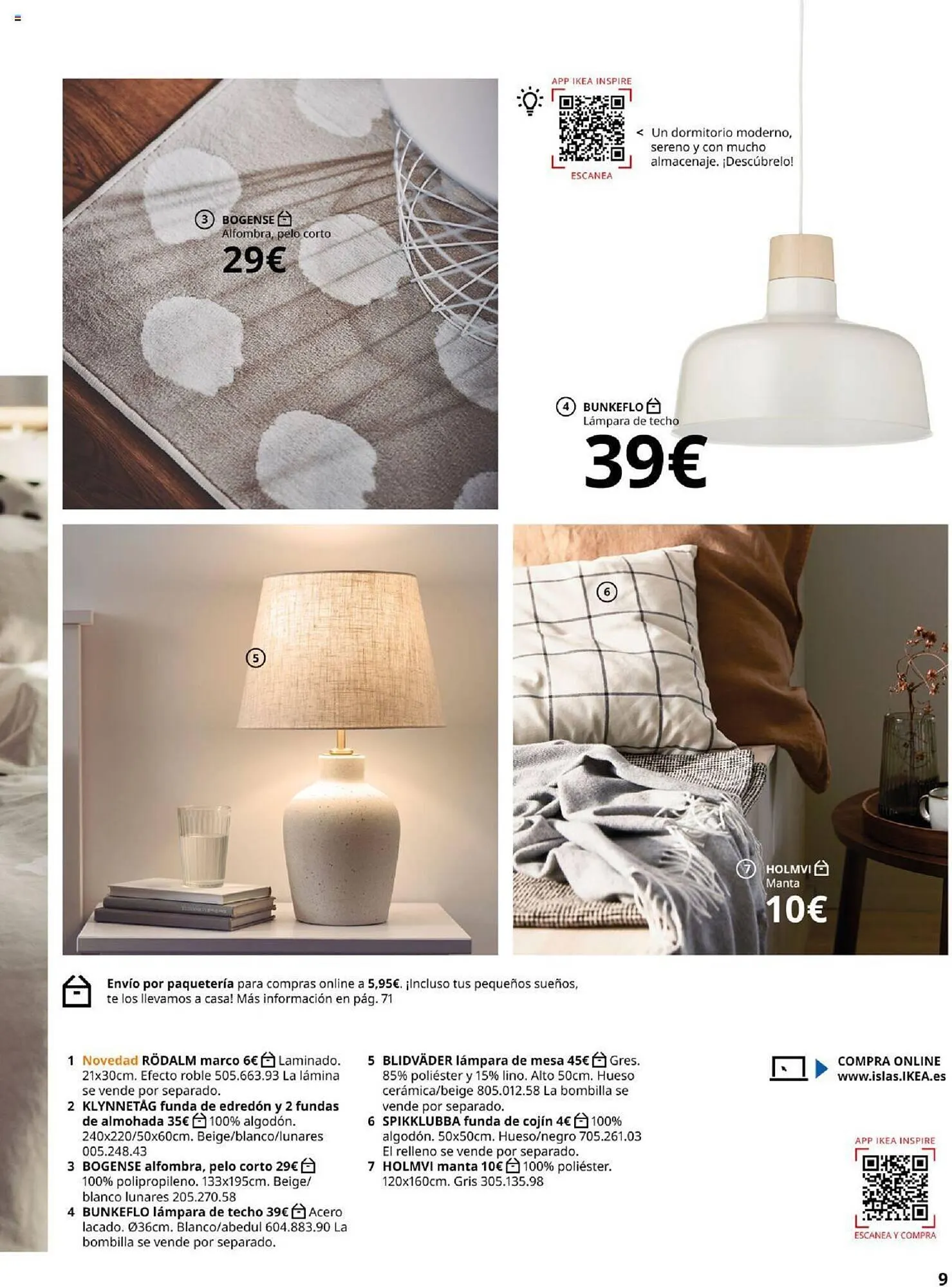 Catálogo de Folleto IKEA Accesorios y decoración 4 de septiembre al 31 de enero 2025 - Página 9