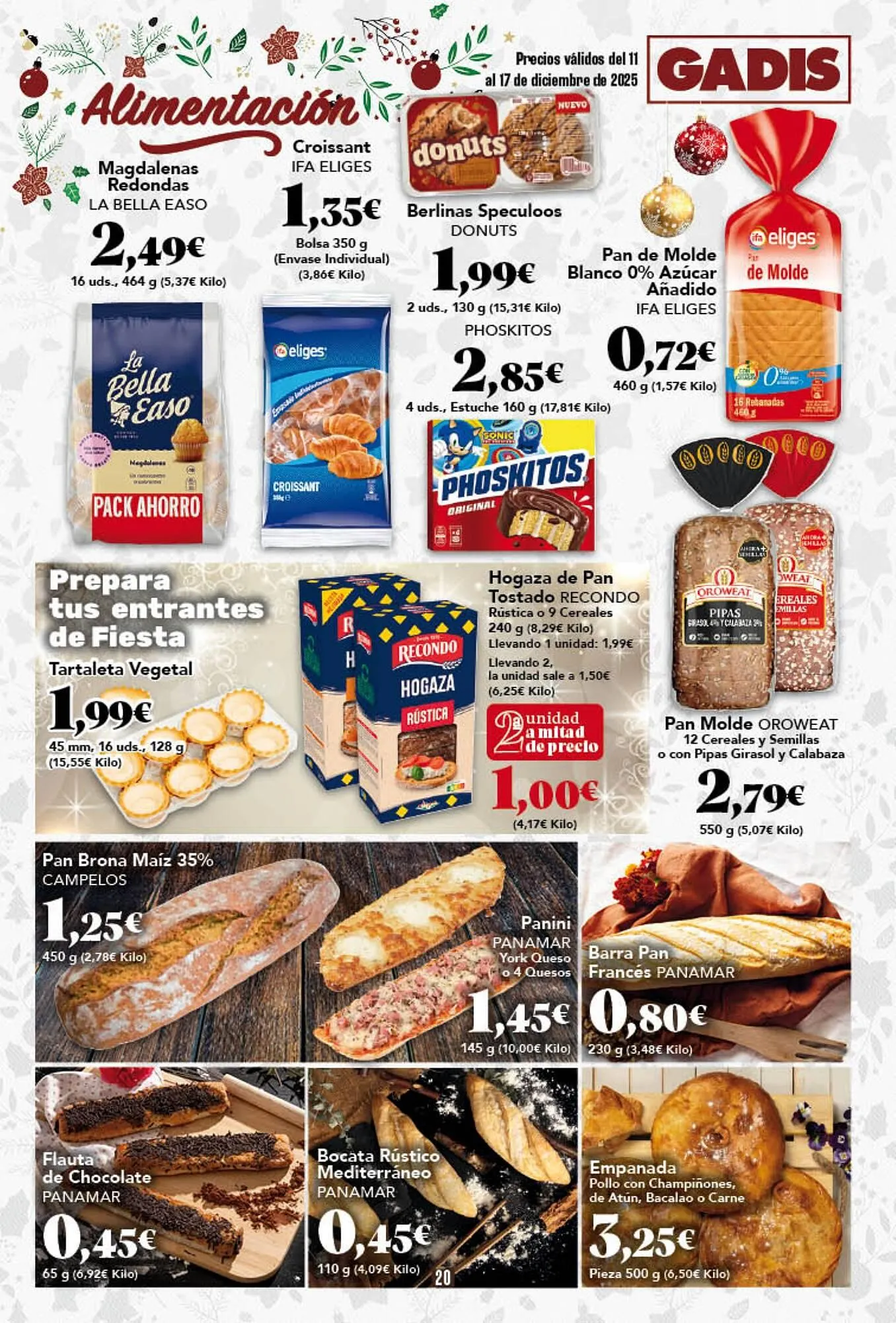 Catálogo de Folleto Gadis 11 de diciembre al 17 de diciembre 2025 - Página 20