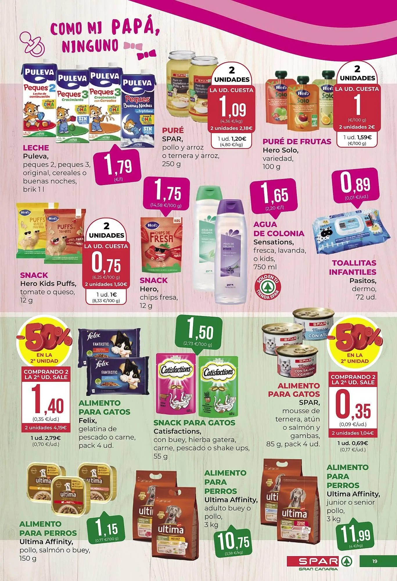 Catálogo de Folleto SPAR Gran Canaria 7 de marzo al 20 de marzo 2025 - Página 19