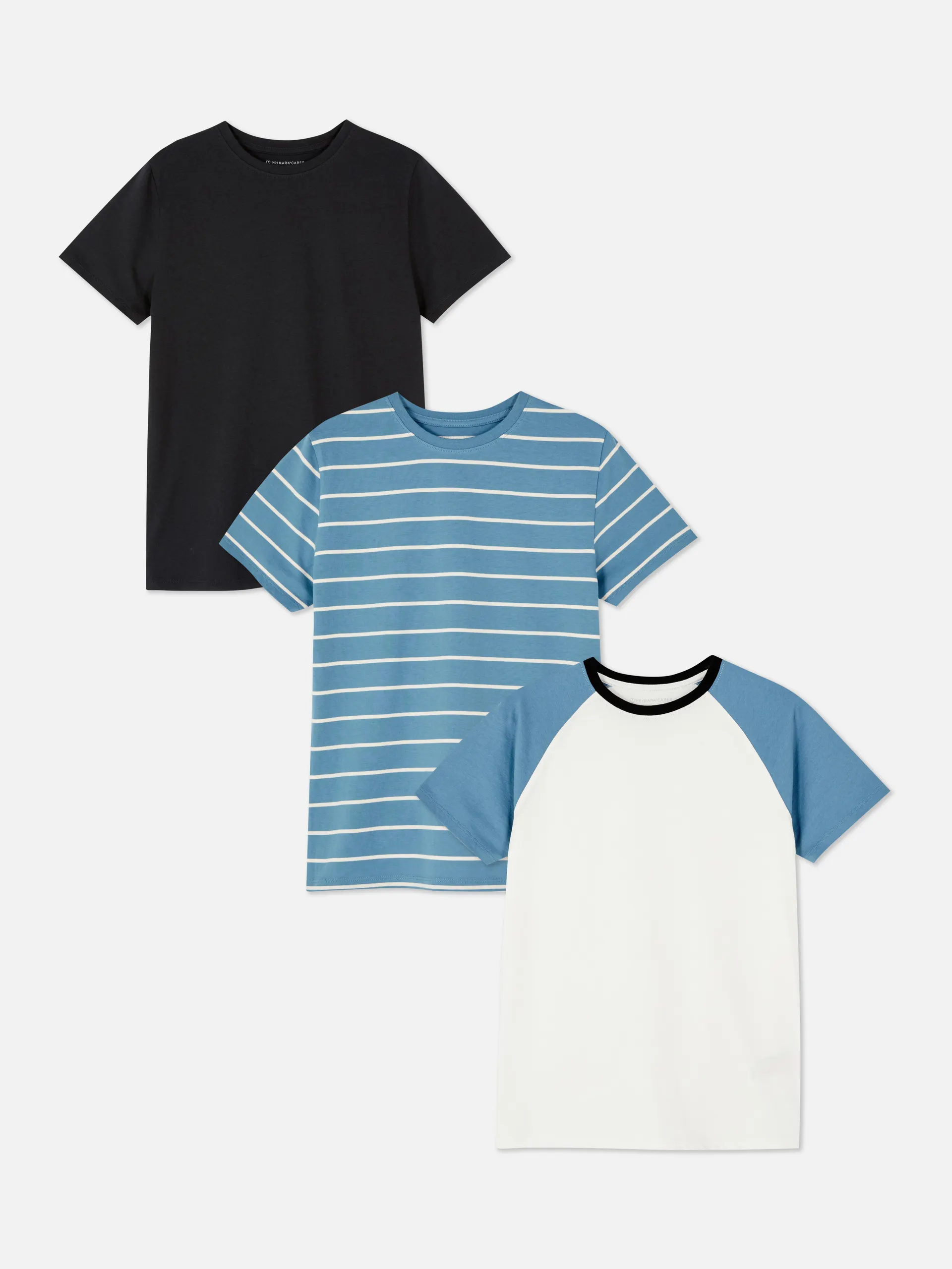 Pack de 3 camisetas de manga corta