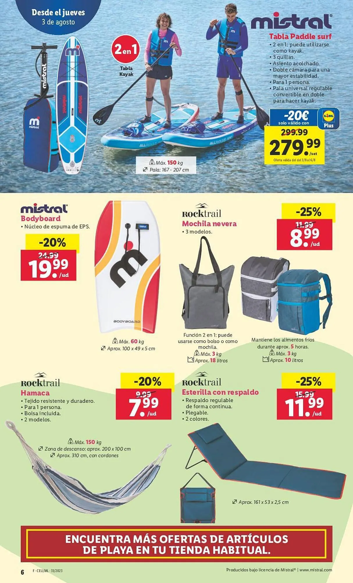 Catálogo de Folleto Lidl 3 de agosto al 9 de agosto 2023 - Página 26