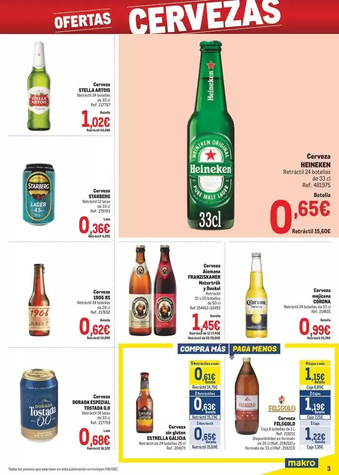 Catálogo de Makro Precios Canarias 5 de mayo al 1 de junio 2025 - Página 3
