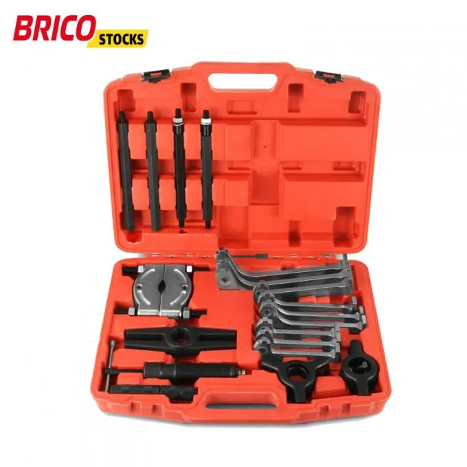 Juego de extractor de rodamientos y poleas hidráulicas KRAFTMULLER (23 piezas)