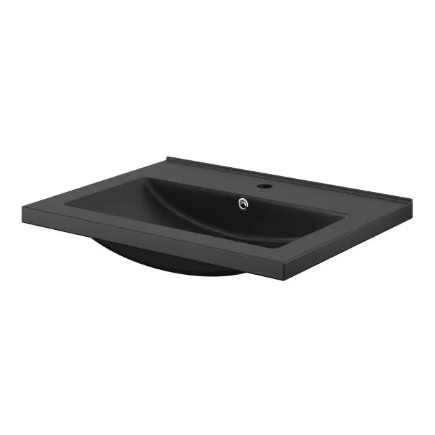 Lavabo cerámico Napold negro 80 cm Cooke & Lewis
