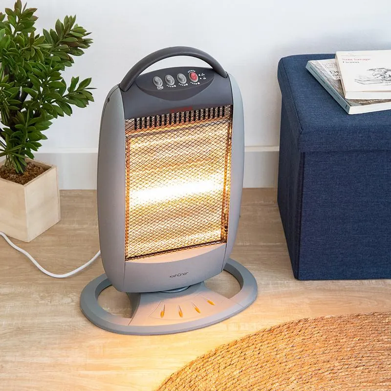 CALEFACTOR HALÓGENO CON ASA