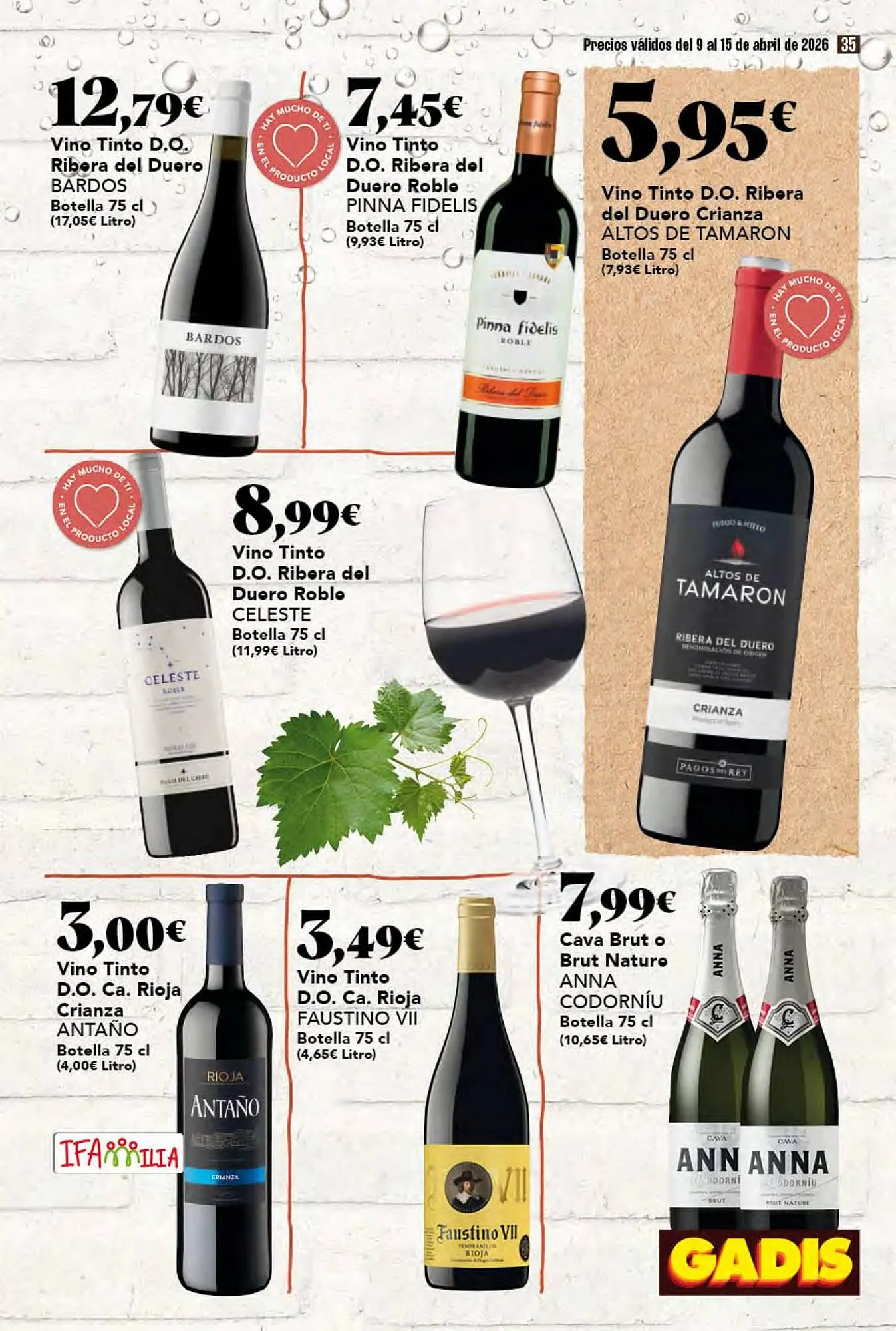 Catálogo de Folleto Gadis 9 de abril al 15 de abril 2026 - Página 35