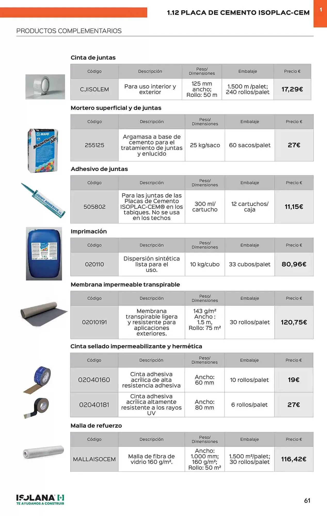 Catálogo de Folleto Isolana 15 de enero al 31 de julio 2025 - Página 56
