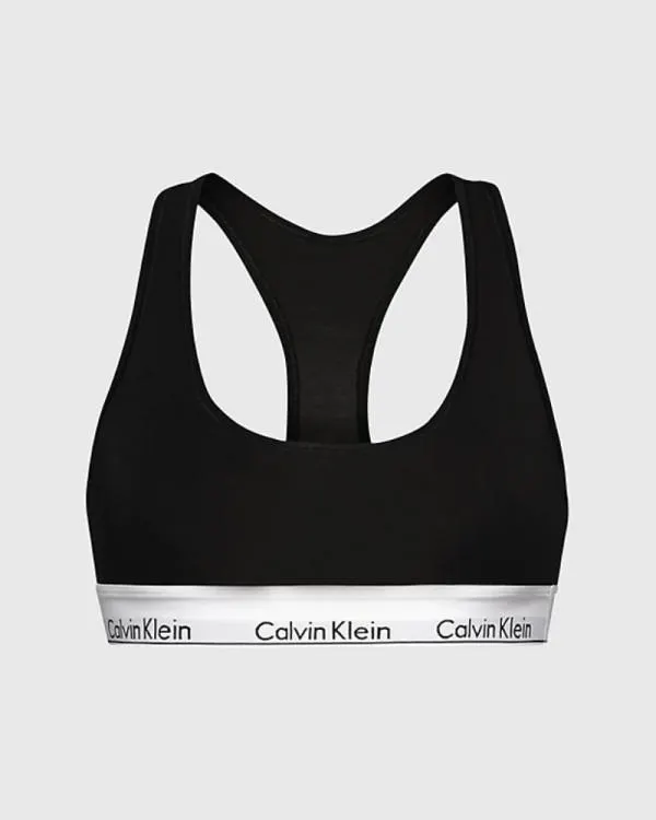 CALVIN KLEIN 0000F3785E BRALETTE Ropa interior Sujetadores Mujer Negro