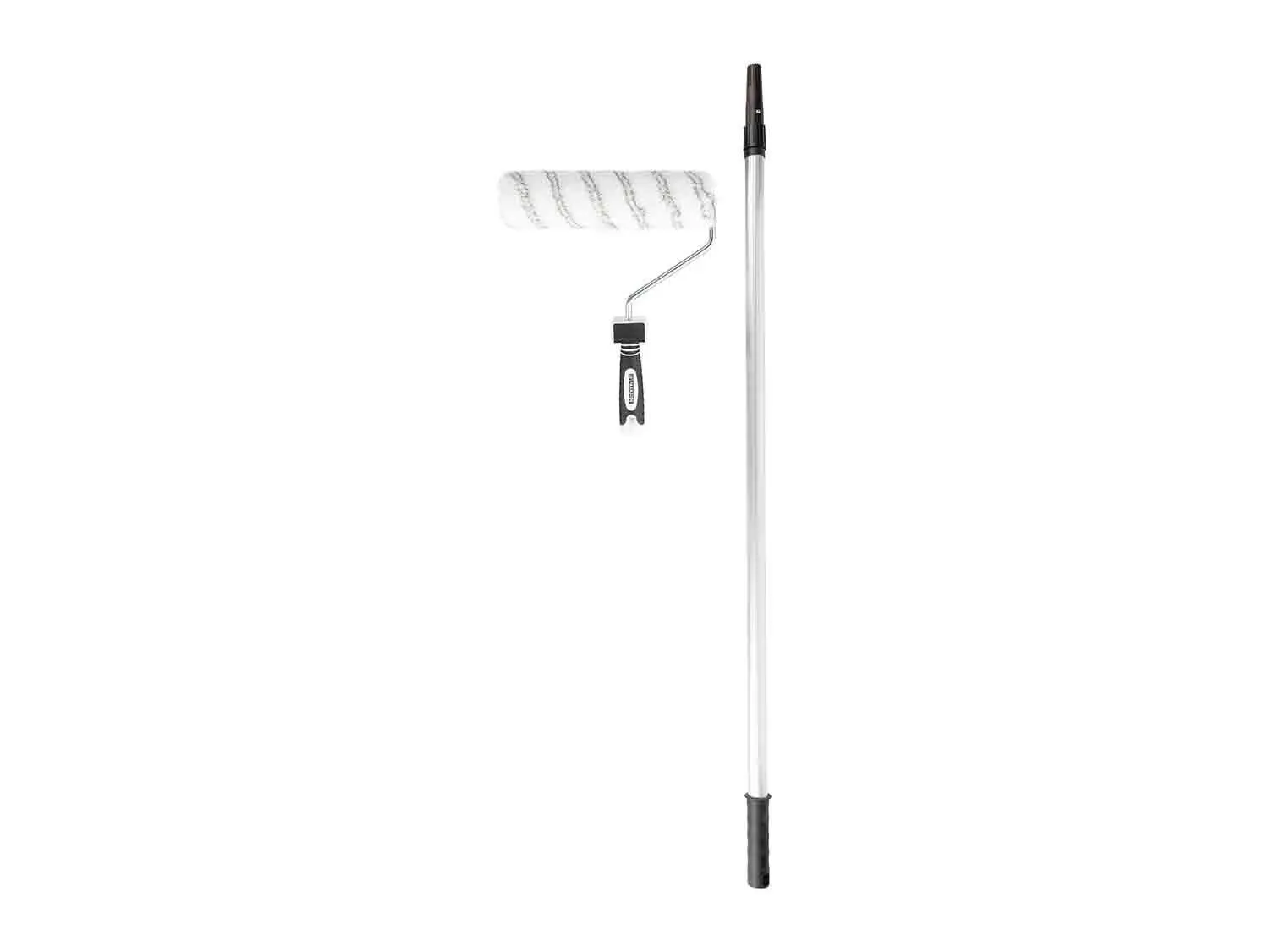 Rodillo de pintura con barra telescópica de aluminio